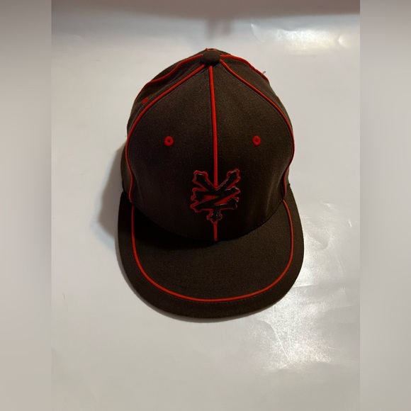 Zoo York fitted Dad baseball hat size S /M made in Dominican Republic brown - Picture 6 of 13